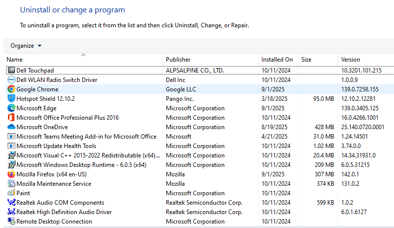 Uninstall QuickBooks Desktop