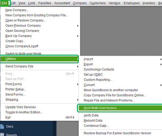 Host Multi-User Access