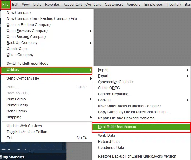 Host Multi-User Access