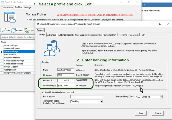 Setup your QB Online Cloud Profile