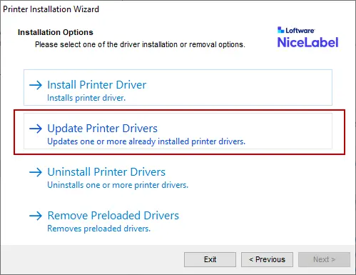 Update Printer Drivers