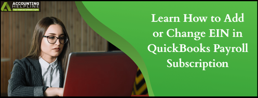 Change EIN in QuickBooks