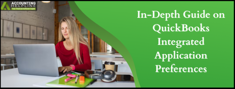 Quickbooks Integrated Application Preferences Let S Setup
