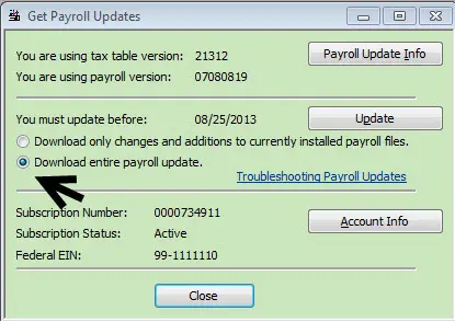 Get Payroll Updates