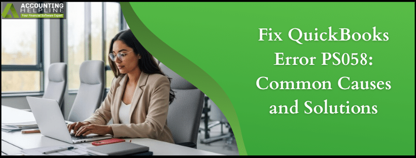 QuickBooks Error PS058