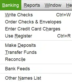Banking and Write Check