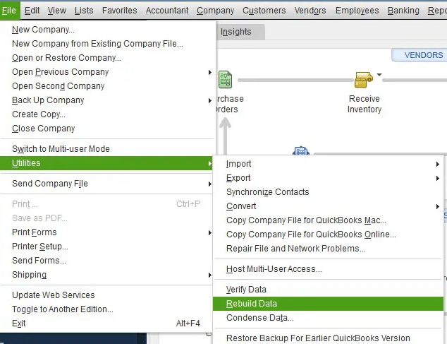 Utilities Rebuild Data
