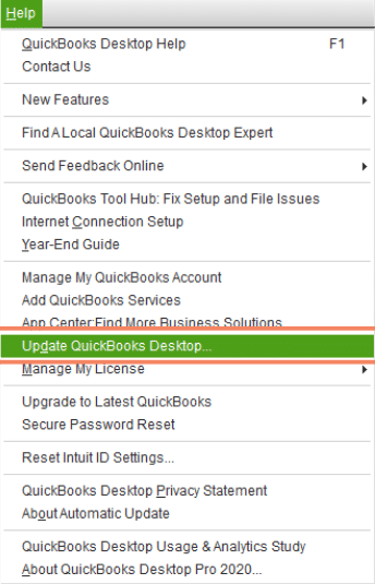 Update QuickBooks Desktop
