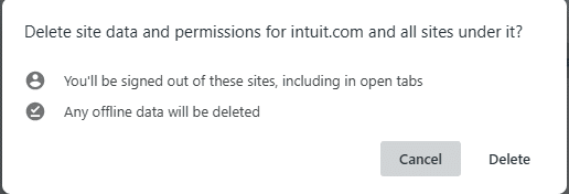 Opera Cookies Delete
