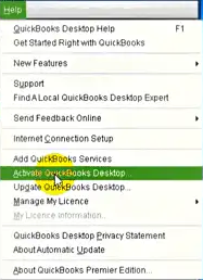 Activate QuickBooks Desktop