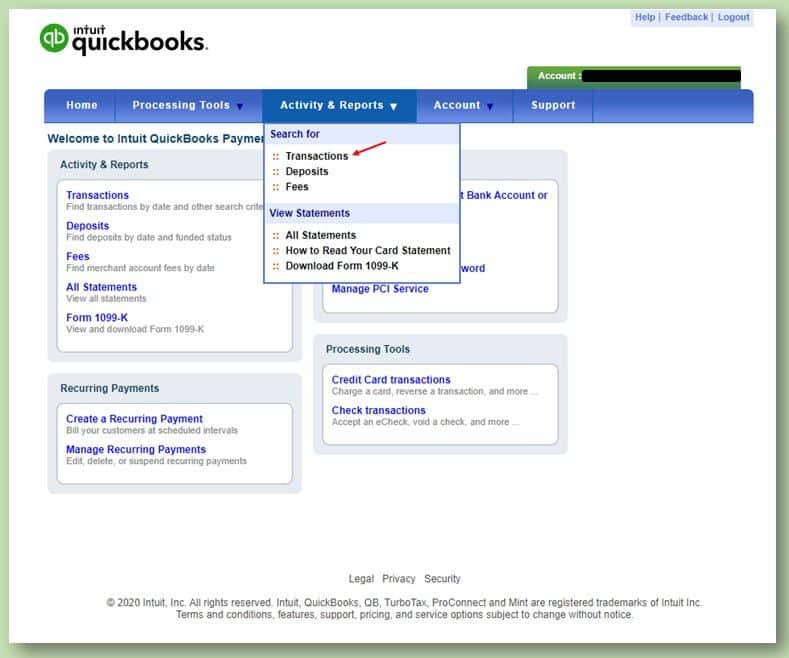 QuickBooks Merchant Services Not Working