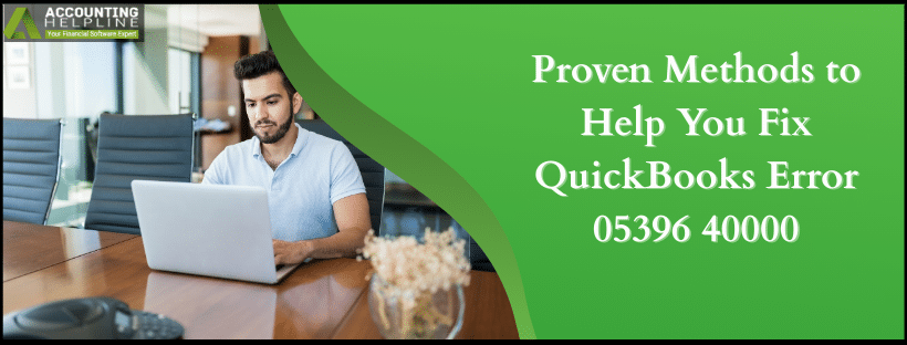 QuickBooks Error 05396 40000