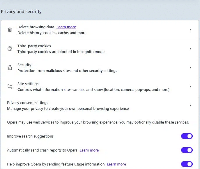 Privacy and Security