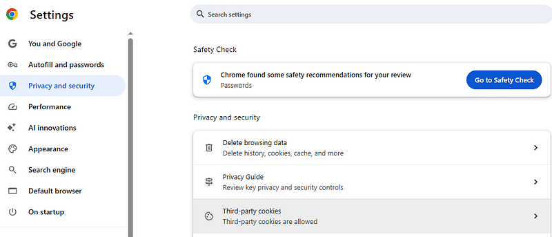 Privacy and Security