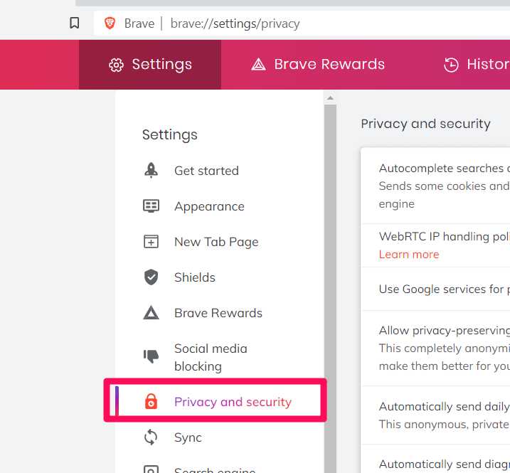 Privacy and Security